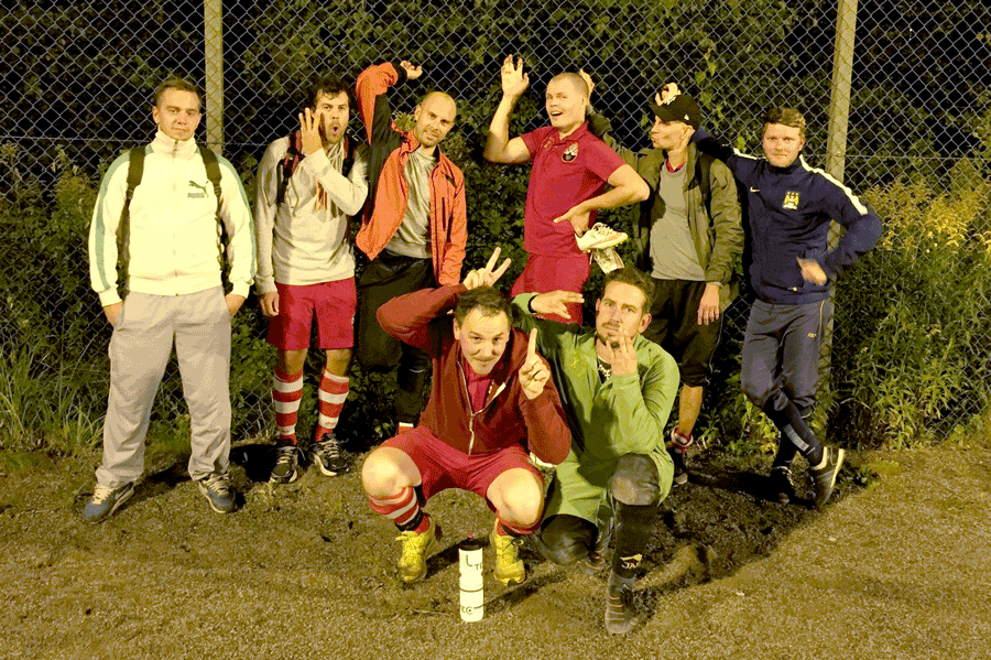 Stilstudie i segergester.